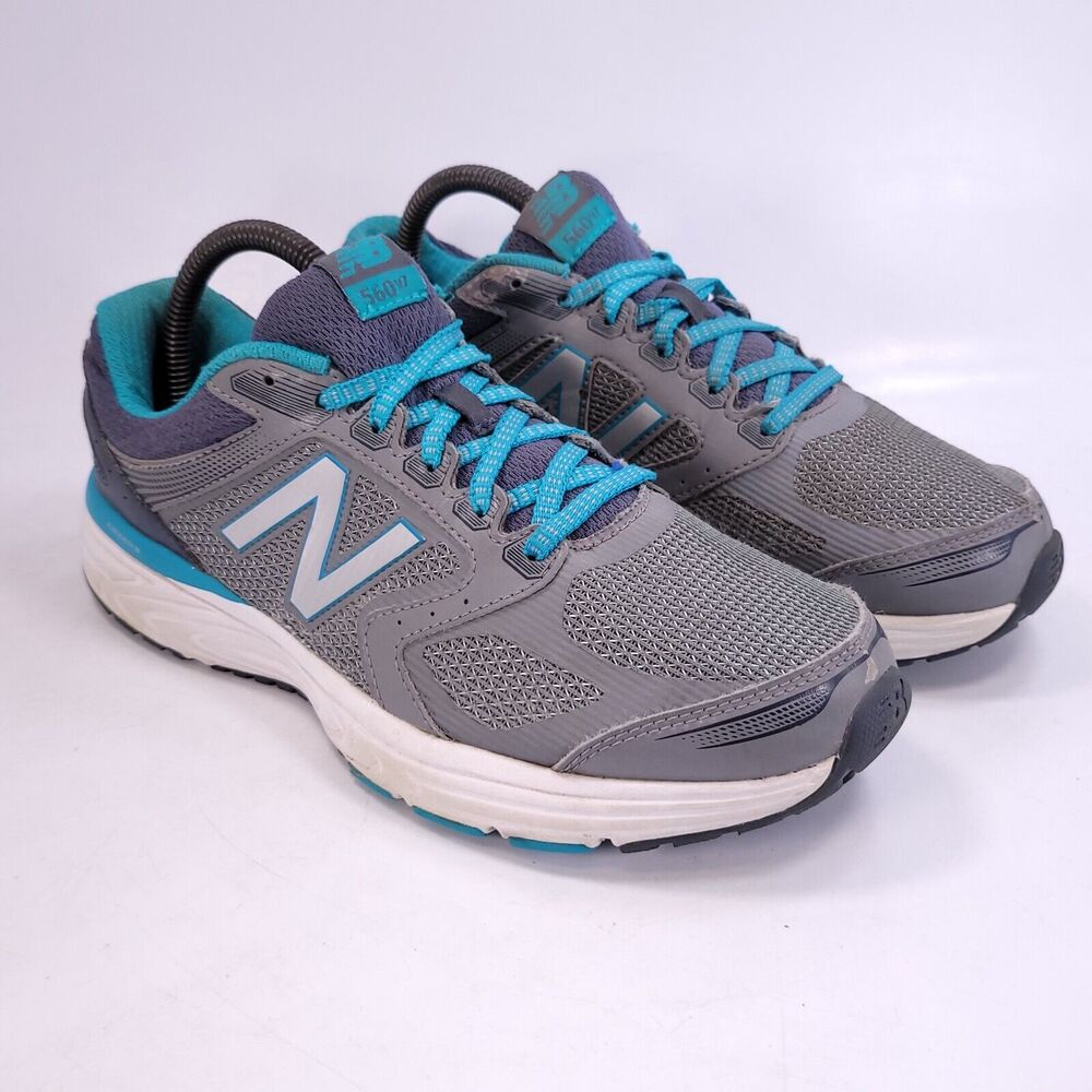 New Balance 560 v7 Lace Up Athletic Training Shoe Womens Size 8.5 W560LS7 Gray